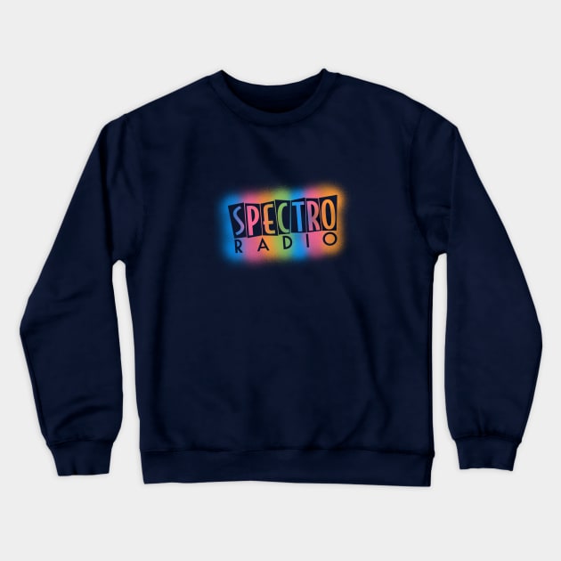 Spectro Radio Graffiti Tee Crewneck Sweatshirt by SpectroRadio
